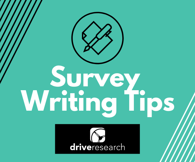 Survey Writing Tips | SONAR | Online Survey Company Buffalo, NY