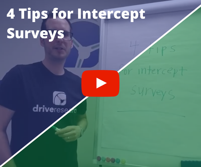 4 Tips for an Intercept Survey Video