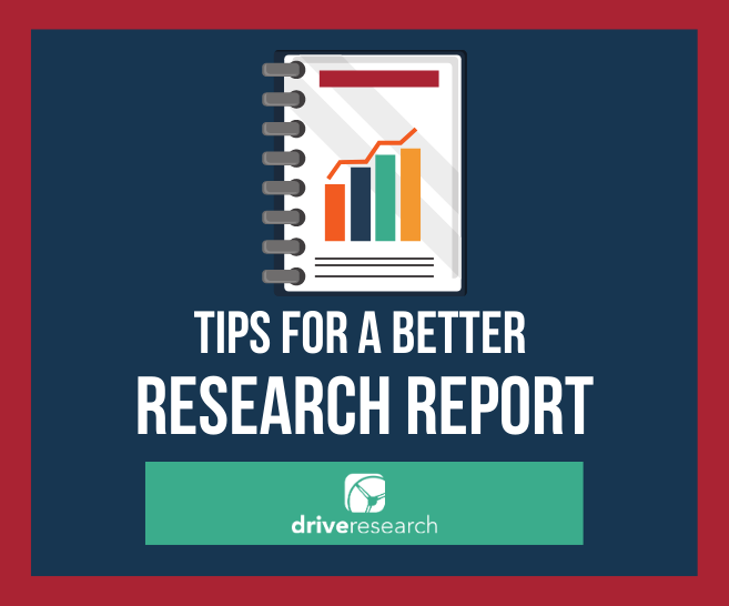 market research report presentation