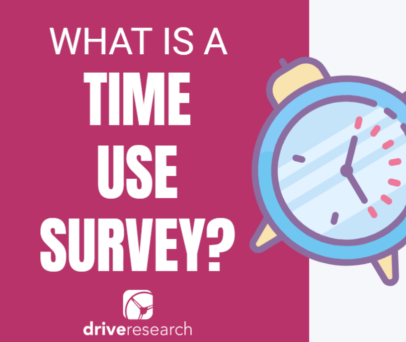 What is a Time Use Survey? Time Survey Company Market Research Company New York Drive Research
