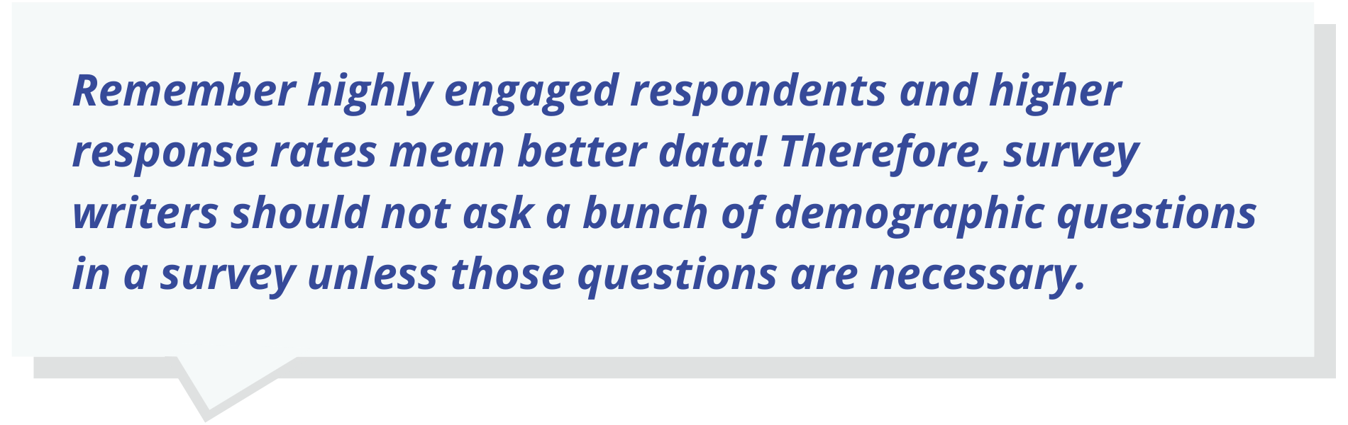 market research demographic questions