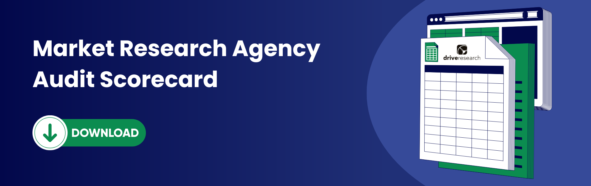 Market Research Agency Audit Scorecard CTA