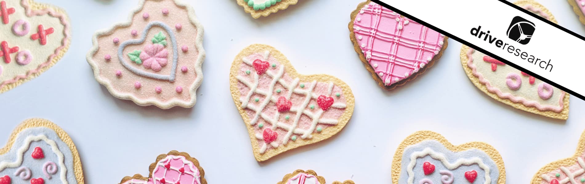 Valentine's Day sugar cookies