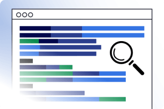 Horizontal bars chart