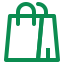 Shopping bag icon