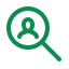 Qualitative recruiting icon