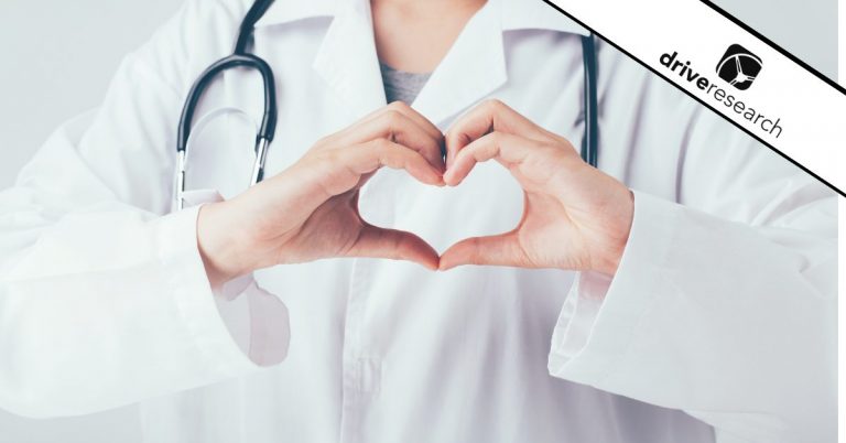 Doctor doing heart hands