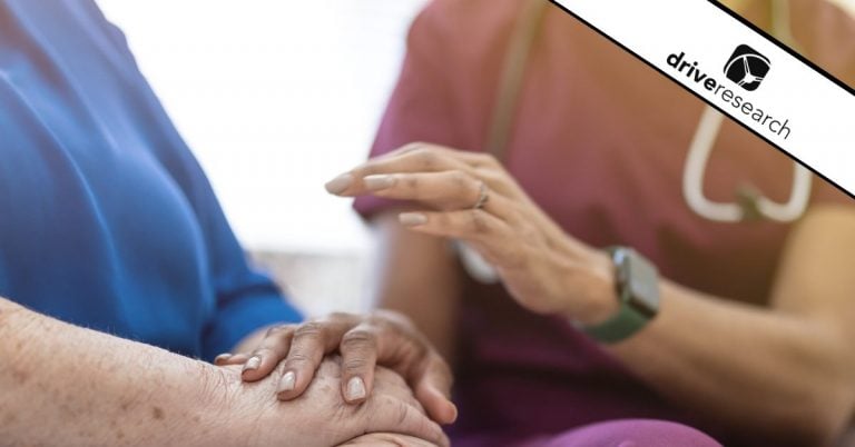 Patient and doctor talking in healthcare setting