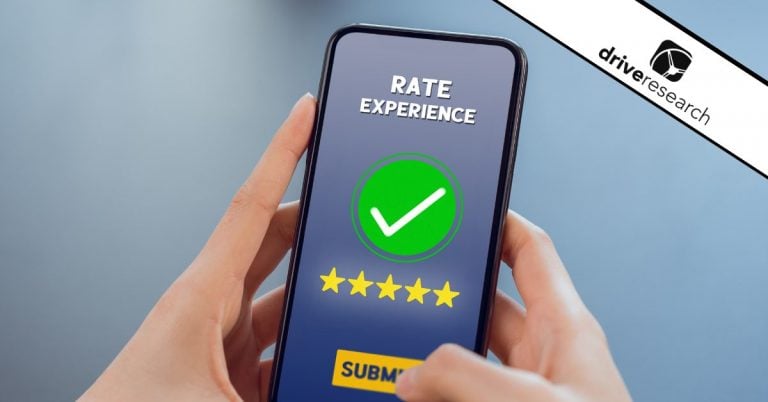 Experience rating on phone