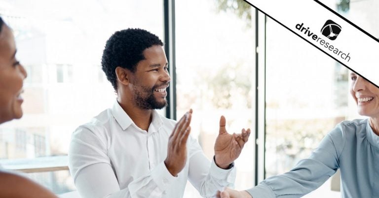 Black male clapping his hands