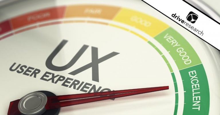 User experience scale