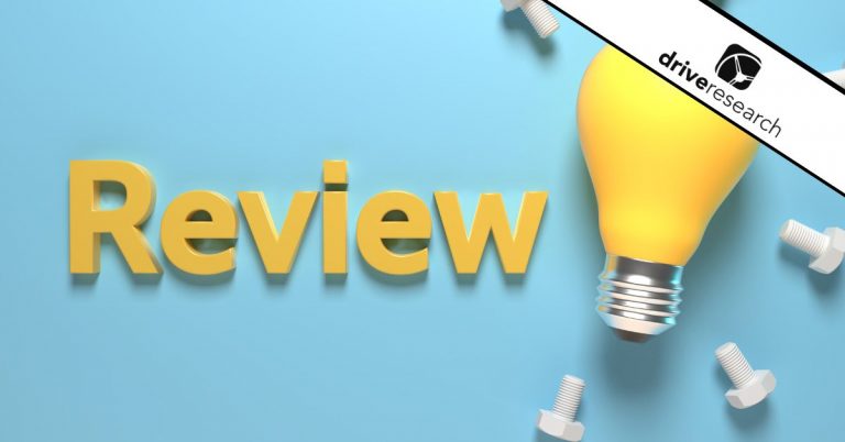 Review + yellow light bulb