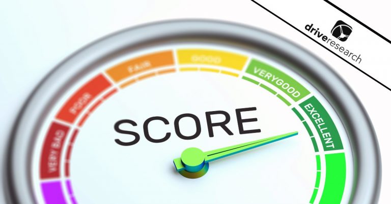 a dial showing different scores, indicating net advocacy score