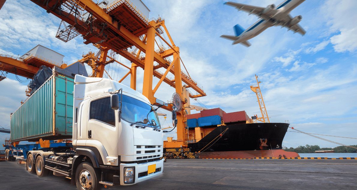 Logistics systems for import export business.