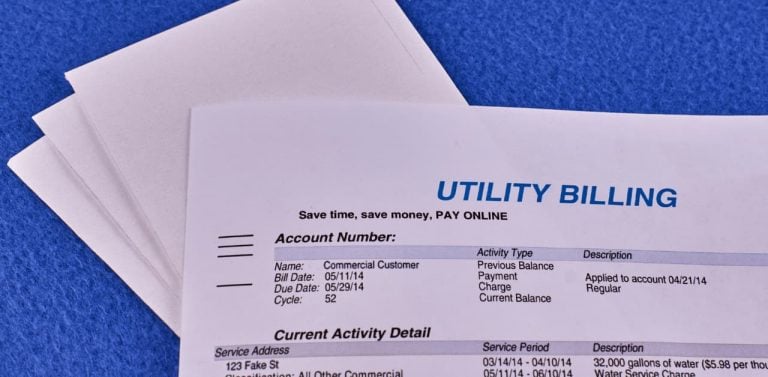 Utility bill