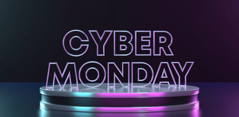 Cyber Monday Neon Light