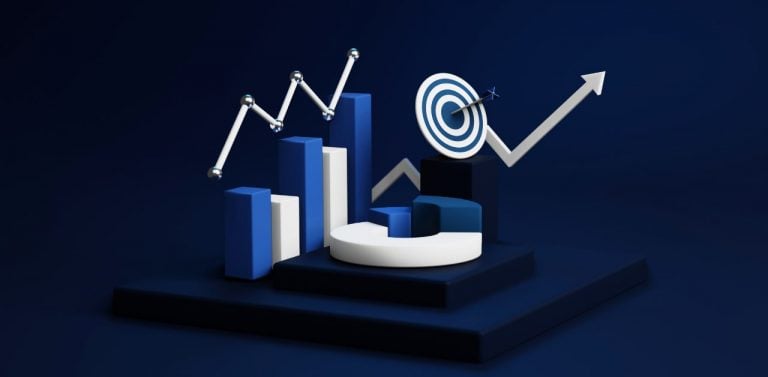 Graphs visual with arrow