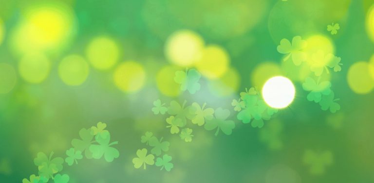 st. patrick's day abstract background