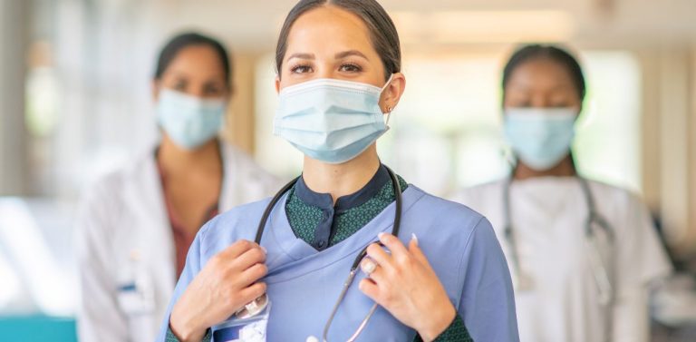 Female medical staff in hospital